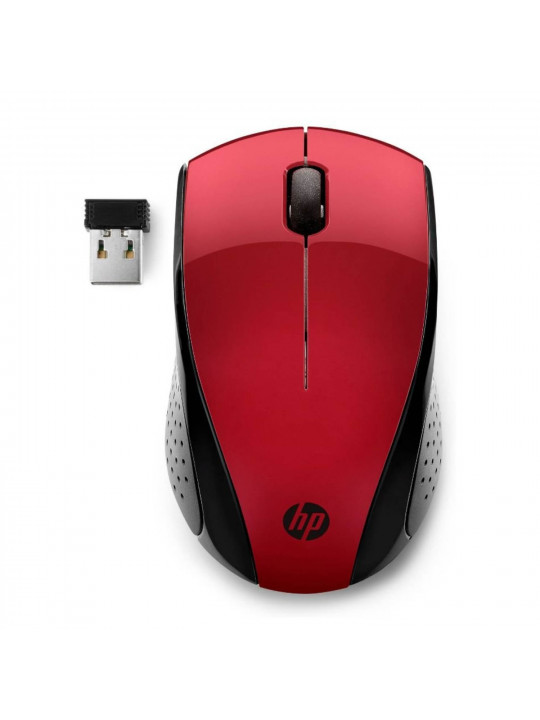 mouse HP WIRELESS 220 7KX10AA (RD)