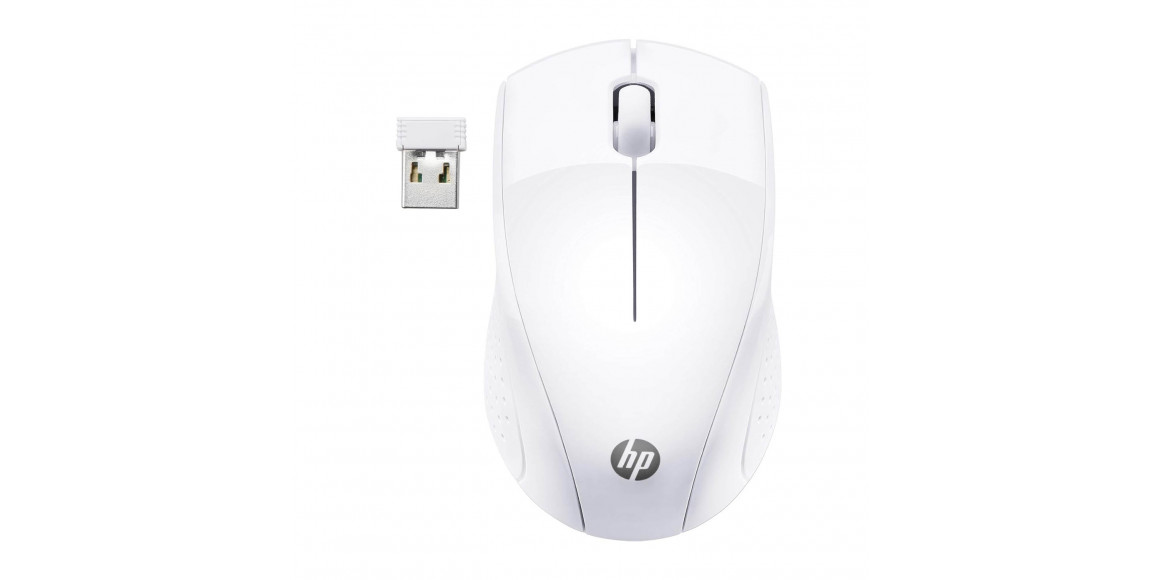 კომპიუტერული მაუსი HP WIRELESS 220 7KX12AA (WH)