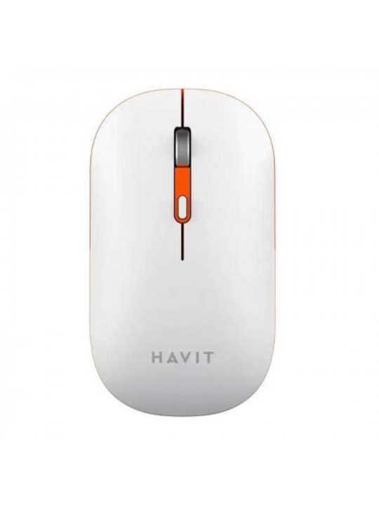 კომპიუტერული მაუსი HAVIT WIRELESS HV-MS60WB (WH)