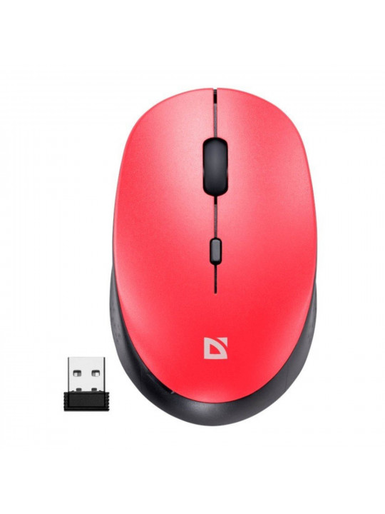 mouse DEFENDER WIRELESS MB-027 (RD)