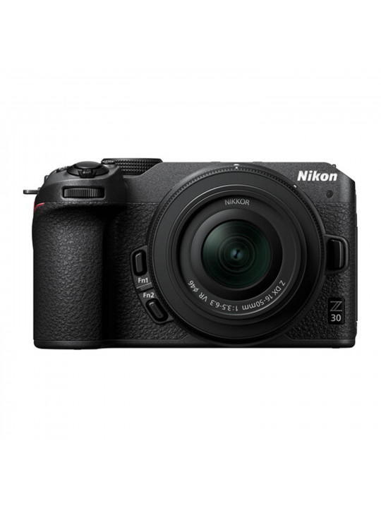 цифровая фотокамера NIKON Z30 MIRRORLESS WITH 16-50MM LENS (BK)