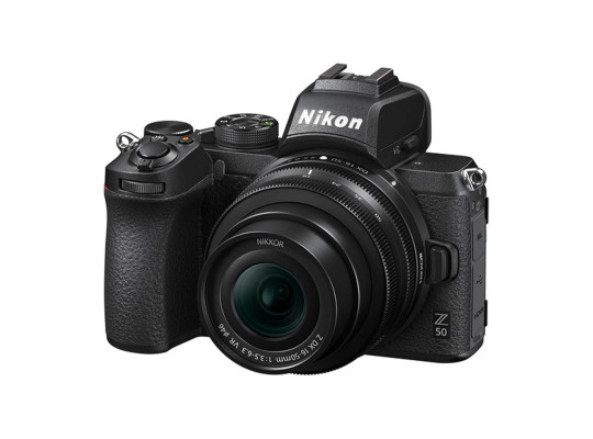 цифровая фотокамера NIKON Z50 MIRRORLESS WITH 16-50MM LENS (BK)