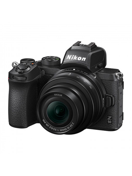 цифровая фотокамера NIKON Z50 MIRRORLESS WITH 16-50MM LENS (BK)