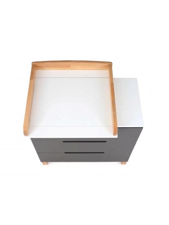 chest of drawer RANT TRADE INDY 84см 3 ящ. MOON GREY