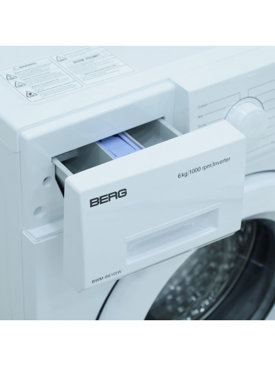 სარეცხი მანქანა BERG BWM-S610IW