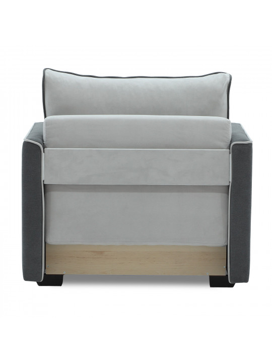 armchair HOBEL SCALA LIGHT GREY VIVALDI 6/GREY SCANDI 22 (3)