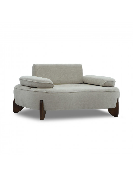 armchair HOBEL DANIA 1 STR CREAM BONCUK 4/ BROWN BEATTO 1012 (1)