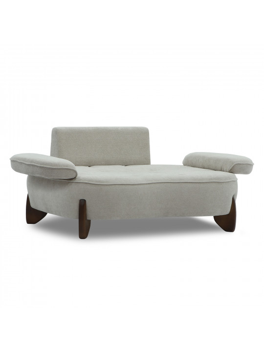 armchair HOBEL DANIA 1 STR CREAM BONCUK 4/ BROWN BEATTO 1012 (1)