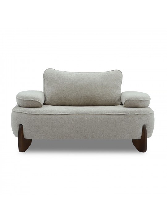 armchair HOBEL DANIA 1 STR CREAM BONCUK 4/ BROWN BEATTO 1012 (1)