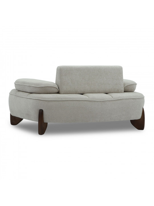 armchair HOBEL DANIA 1 STR CREAM BONCUK 4/ BROWN BEATTO 1012 (1)