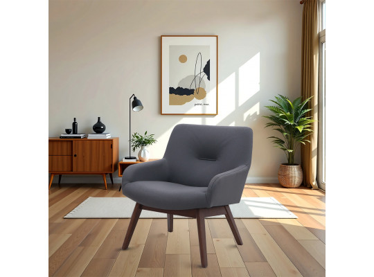 кресло IVORIE IVC-1191 WALNUT AEROS 5