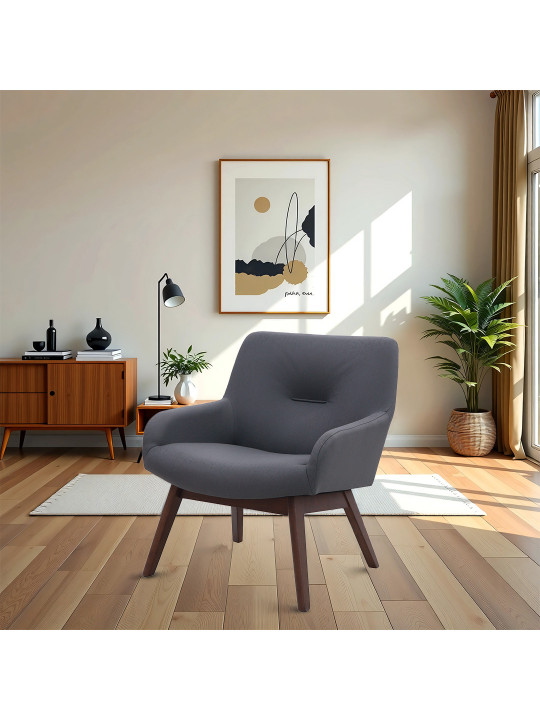 სავარძელი IVORIE IVC-1191 WALNUT AEROS 5