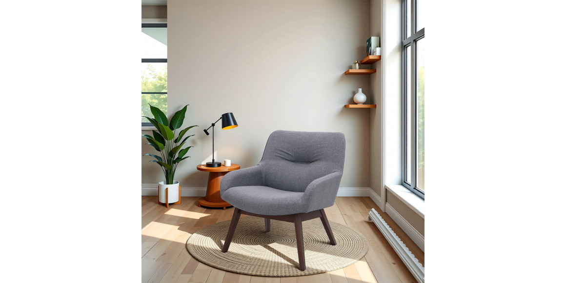 кресло IVORIE IVC-1191 WALNUT KAVIR 4