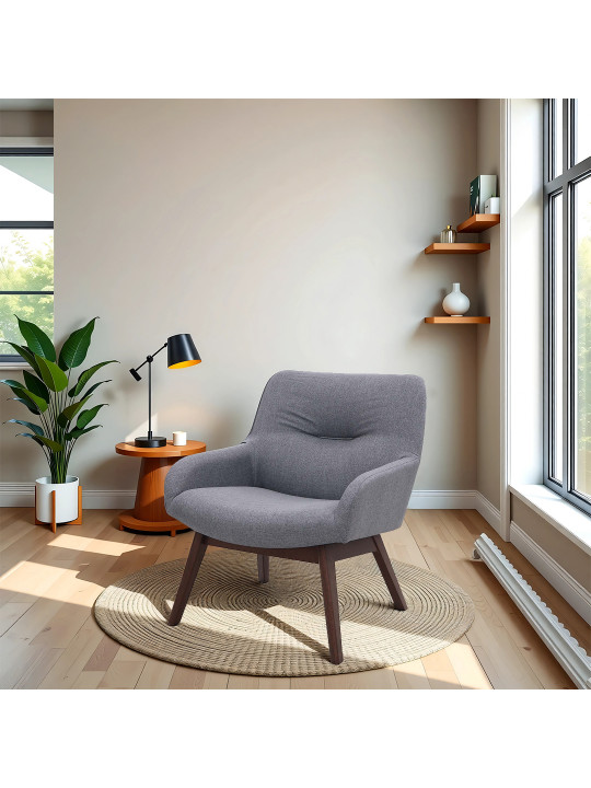 სავარძელი IVORIE IVC-1191 WALNUT KAVIR 4