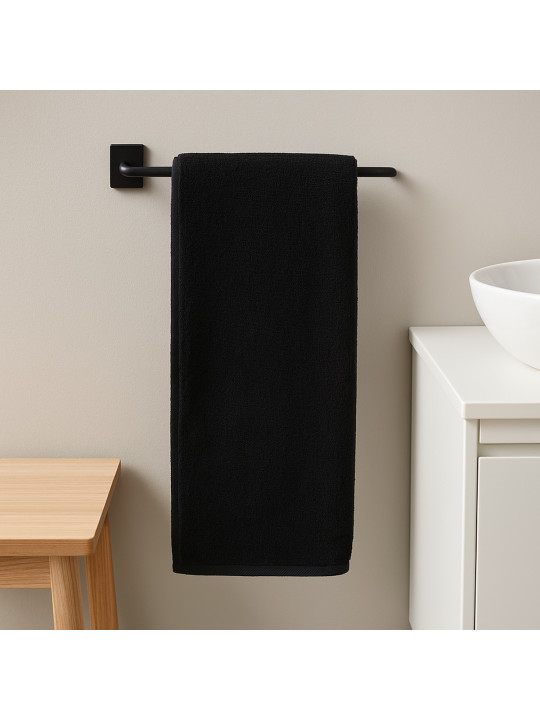 bathroom towel RESTFUL BLACK 450GSM 100X150
