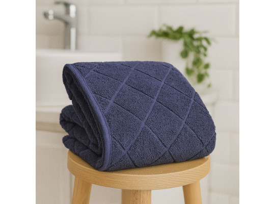 bathroom towel RESTFUL BLUE PRINT 600GSM 70X140