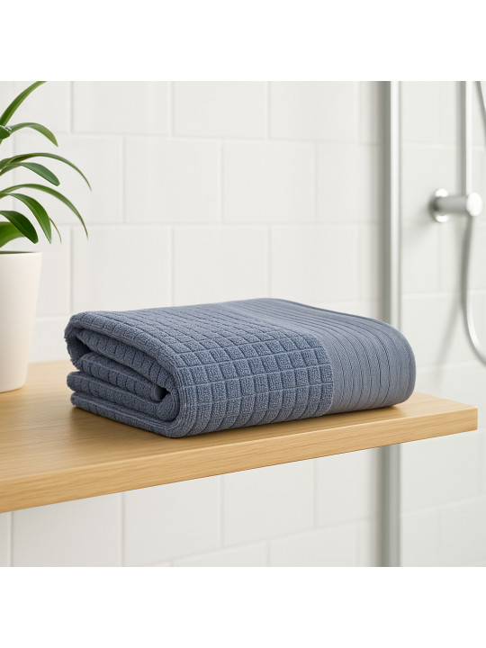банное полотенце RESTFUL DUSTY BLUE 500GSM 100X150