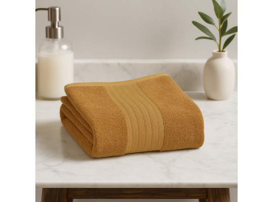 bathroom towel RESTFUL INGA GOLD 450GSM 100X150 GLENVER