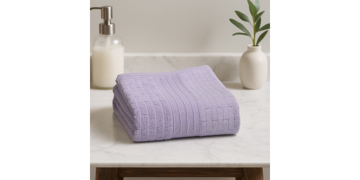 სააბაზანო პირსახოცი RESTFUL LAVANDER FROST 500GSM 100X150