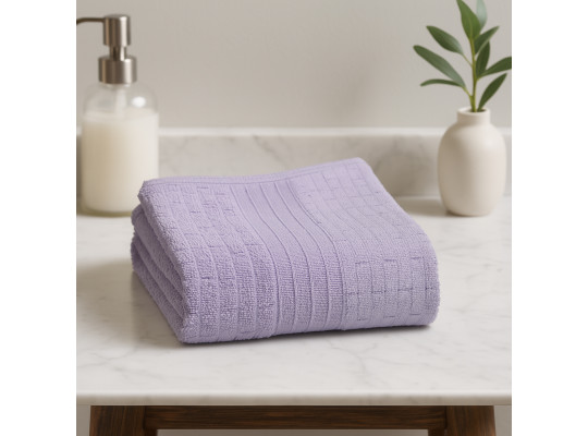 bathroom towel RESTFUL LAVANDER FROST 500GSM 70X140