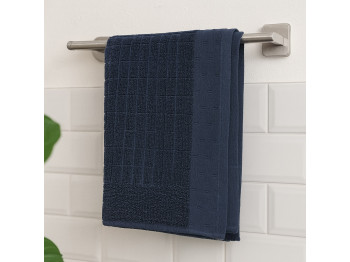bathroom towel RESTFUL NAVY BLUE PEONY 500GSM 100X150