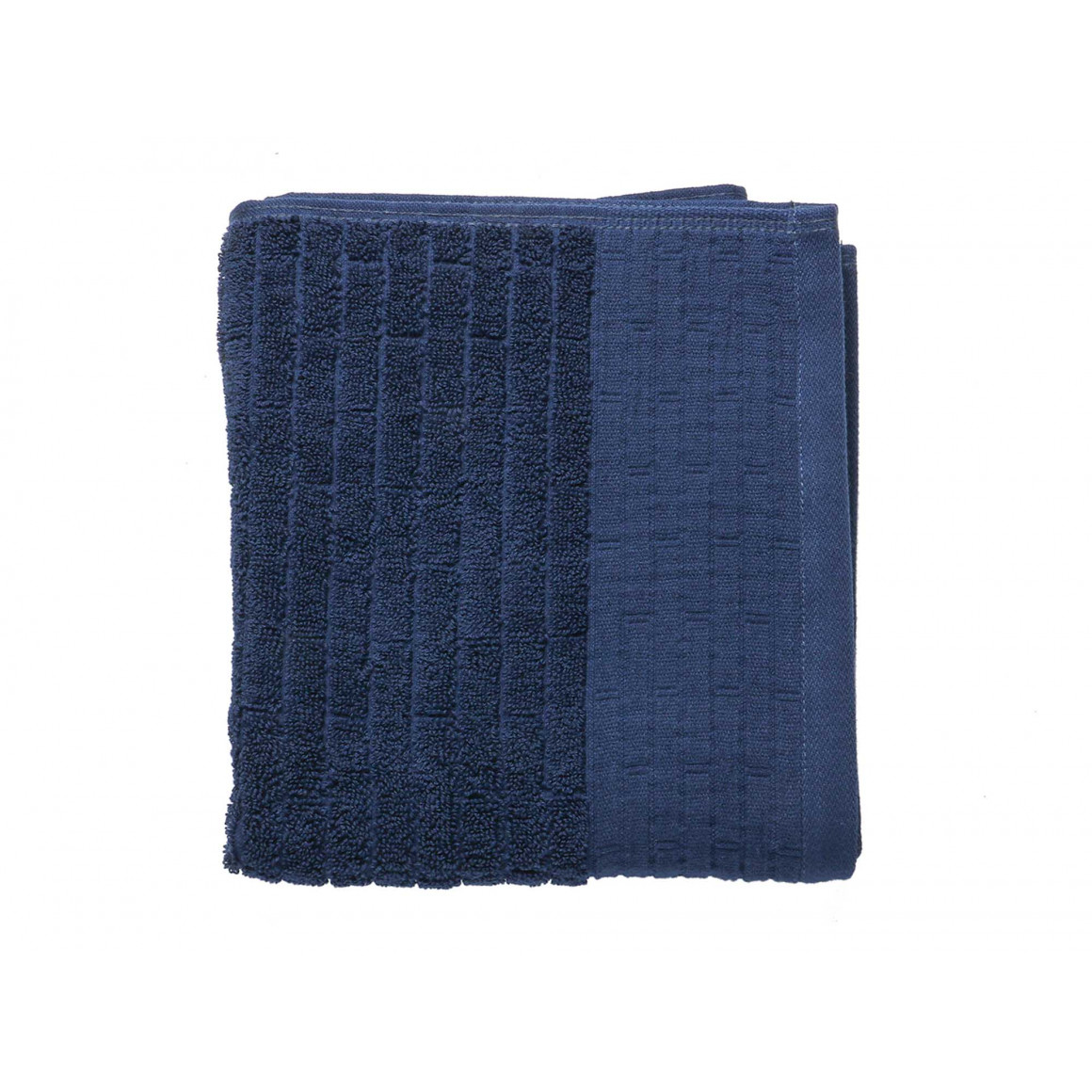 სააბაზანო პირსახოცი RESTFUL NAVY BLUE PEONY 500GSM 100X150