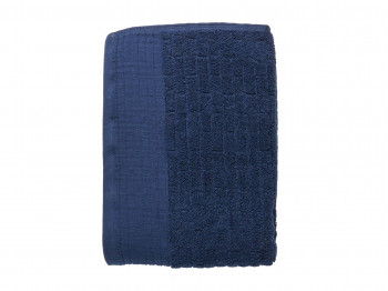 bathroom towel RESTFUL NAVY BLUE PEONY 500GSM 70X140
