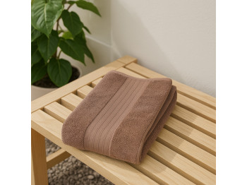 bathroom towel RESTFUL TRUFFLE 450GSM 100X150 GLENVER