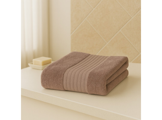 face towel RESTFUL TRUFFLE 450GSM 50X90 GLENVER