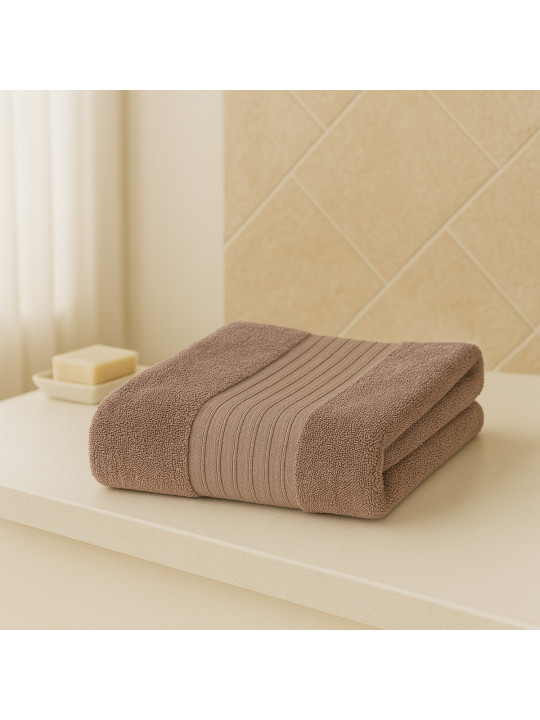 face towel RESTFUL TRUFFLE 450GSM 50X90 GLENVER