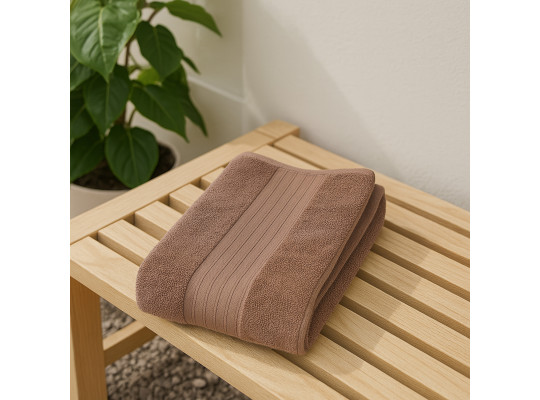bathroom towel RESTFUL TRUFFLE 450GSM 70X140 GLENVER