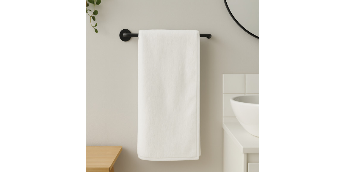 სააბაზანო პირსახოცი RESTFUL WHITE 450GSM 100X150