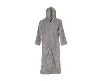 bathrobe SLEEPWEAR 6942156223749 WITH ZIPPER GREY XL