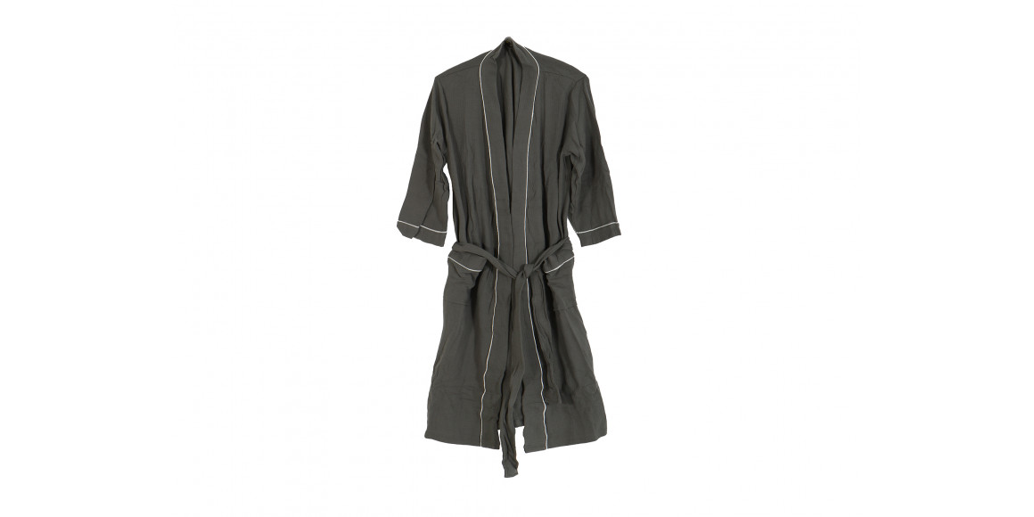 bathrobe SLEEPWEAR 6942156223824 WAFFLE GREY L