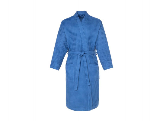 bathrobe SIMA-LAND Waffle ETEL BOHO р. 54-56 BLUE