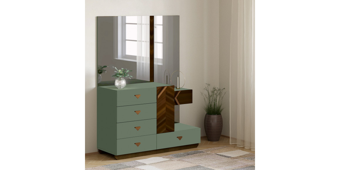 chest of drawer HOBEL EX-D97 K521/WOOD BROWN (4)