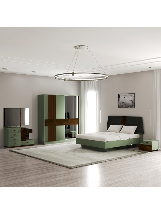 спальный гарнитур HOBEL EX-D97 K521/WOOD BROWN (16)