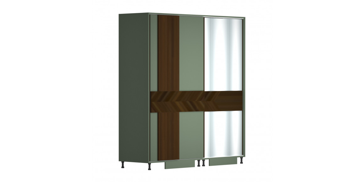 платяной шкаф HOBEL EX-D97 K521/WOOD BROWN (8)