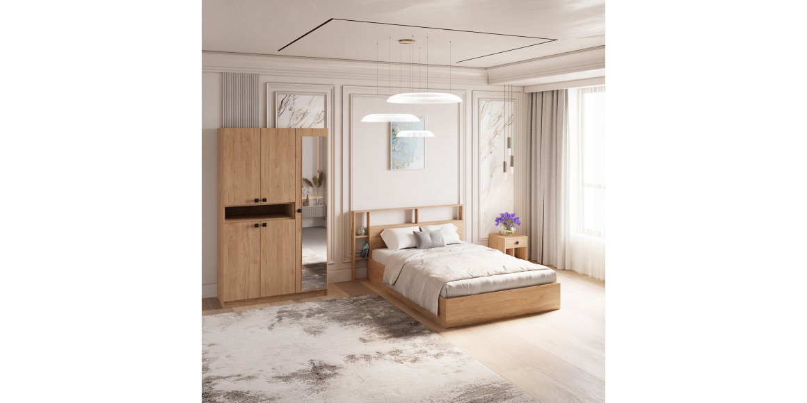 спальный гарнитур HOBEL LILYA K086 G (9)