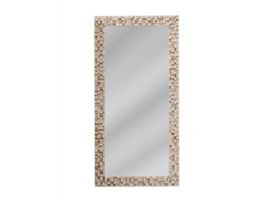 bedroom mirror HOBEL WOOD MIRROR 01 170X84 WHITE PIGMENT (1)