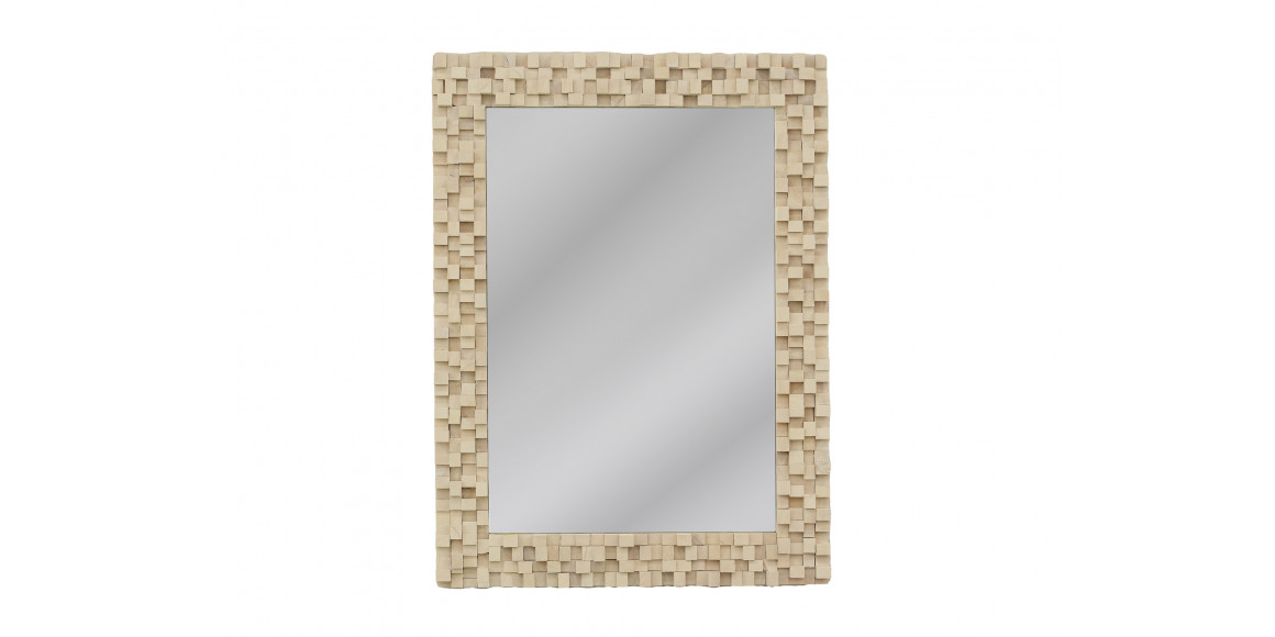 bedroom mirror HOBEL WOOD MIRROR 01 68X92 WHITE PIGMENT (1)