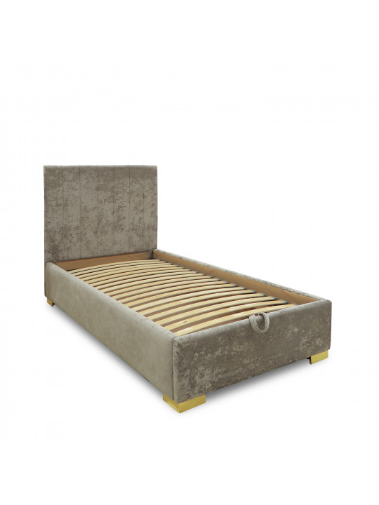 кровать HOBEL A7 90X200 150G/LIGHT CAPPUCCINO MONACO 4 (5)