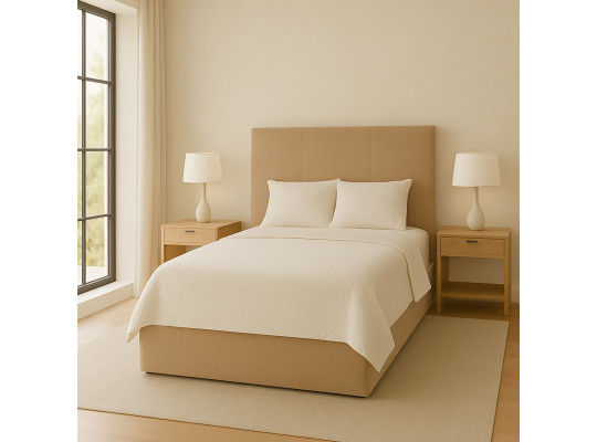 საწოლი HOBEL B1 140X200 LIGHT CAPPUCCINO VIVALDI 4 (5)