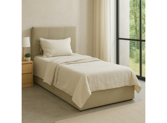 საწოლი HOBEL B1 90X200 LIGHT CAPPUCCINO VIVALDI 4 (4)