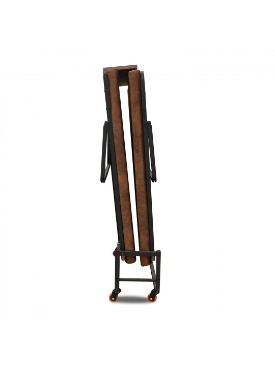 საწოლი HOBEL FOLDING BED 90X190 BLACK METAL/BROWN (1)