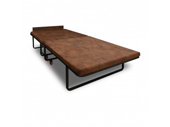 საწოლი HOBEL FOLDING BED 90X190 BLACK METAL/BROWN (1)