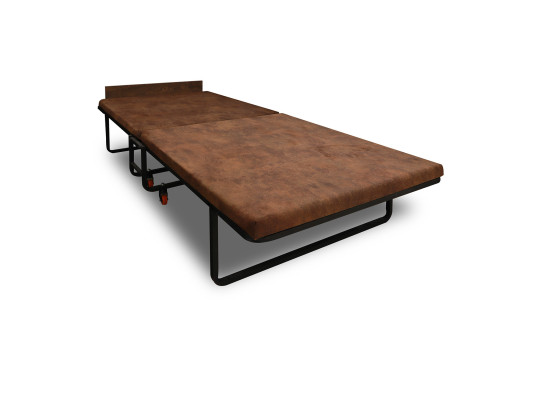 საწოლი HOBEL FOLDING BED 90X190 BLACK METAL/BROWN (1)