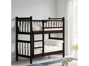 bed for children HOBEL TWO-STOREY EX-B53 90X190 CHOCOLATE PIGMENT (7)