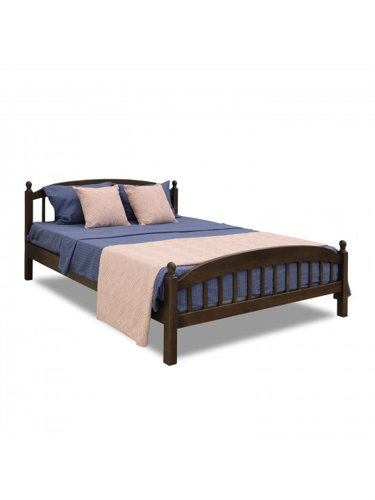 საწოლი HOBEL V-LANA-03 WOOD 160X200 BROWN PIGMENT (4)