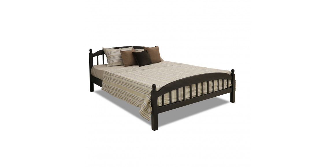 bed HOBEL V-LANA-03 WOOD 160X200 CHOCOLATE PIGMENT (4)